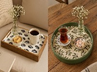 سینی سرو چای طرحدار