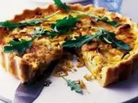 تارت سیب زمینی و پیاز