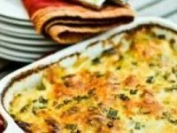 گراتین سیب‌زمینی و کرفس