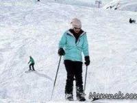 زنان در پیست اسکی دیزین