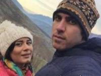 شهرام محمودی و همسرش