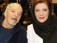 محسن قاضی مرادی و همسرش