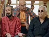 مهران مدیری، محمد بحرانی و امیرمهدی ژوله