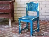 کهنه کاری روی چوب