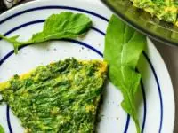 کوکو سبزی با سیب زمینی و هویج