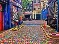 خیابان های رنگی جهان