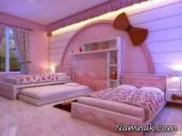 دکوراسیون اتاق دخترانه