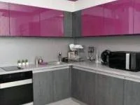 کابینت دو رنگ