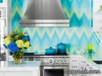 کابینت سبز آبی