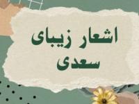 شعر سعدی