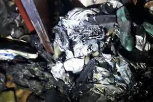 آتش سوزی در تهران