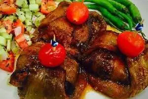 دلمه بادمجان حصیری