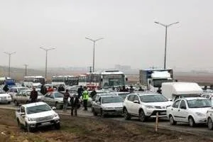 تصادف در قزوین