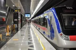افتتاح ایستگاه مترو