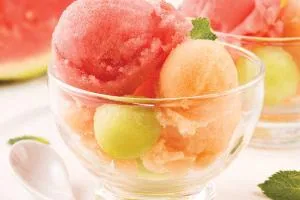 سوربه هندوانه، خربزه و طالبی