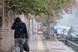 بارش برف و باران