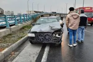 تصادف زنجیره ای