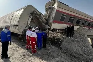 حادثه قطار مشهد یزد