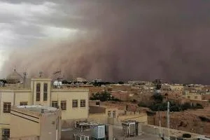 هشدار باد و گردوخاک