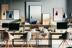 خرید میز تحریر مینیمال با کیفیت از فروشگاه اینترنتی دینیال