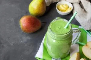 اسموتی گلابی و سیب