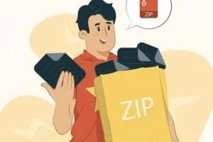 فایل زیپ در گوشی