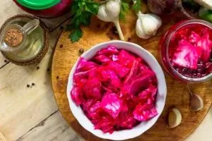 ترشی کلم و انار