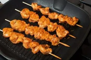 جوجه کباب تابه ای