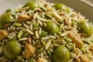 گوجه سبز پلو