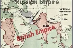 خلیج فارس در برابر انگلیس و روسیه
