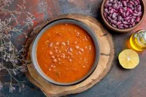 خوشمزه شدن خوراک لوبیا