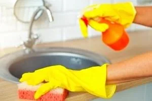 تمیز کردن آشپزخانه