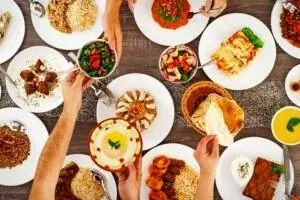 تغذیه افطار تا سحر