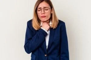 گلو درد چرکی