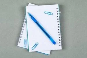نوشتن اهداف روی کاغذ