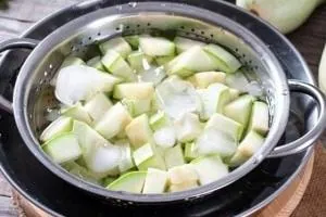 بلانچ سبزیجات