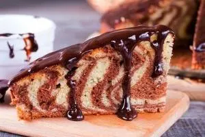 خراب شدن کیک زبرا