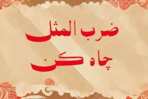 ضرب المثل چاه کن