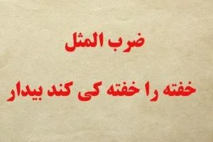 خفته را خفته کی کند بیدار