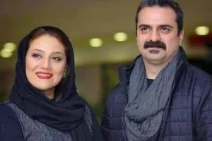 شبنم مقدمی و همسرش