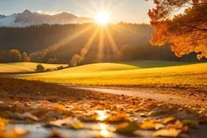 آفتاب پاییزی