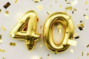 متن چهل سالگی