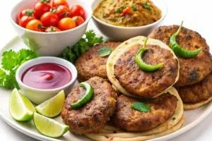کباب تابه ای مرغ