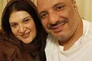 امیر جعفری و همسرش