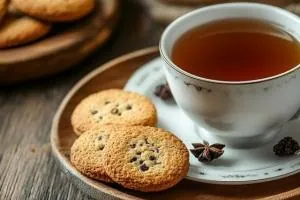 چای و بیسکویت