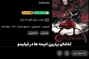 انیمه در فیلیمو