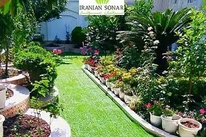 محوطه سازی باغ