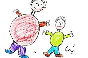 نقاشی کودکانه