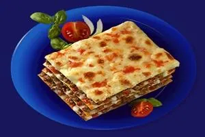لازانیا نیم پخت
