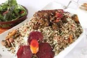 ته چین گوشت و لبو